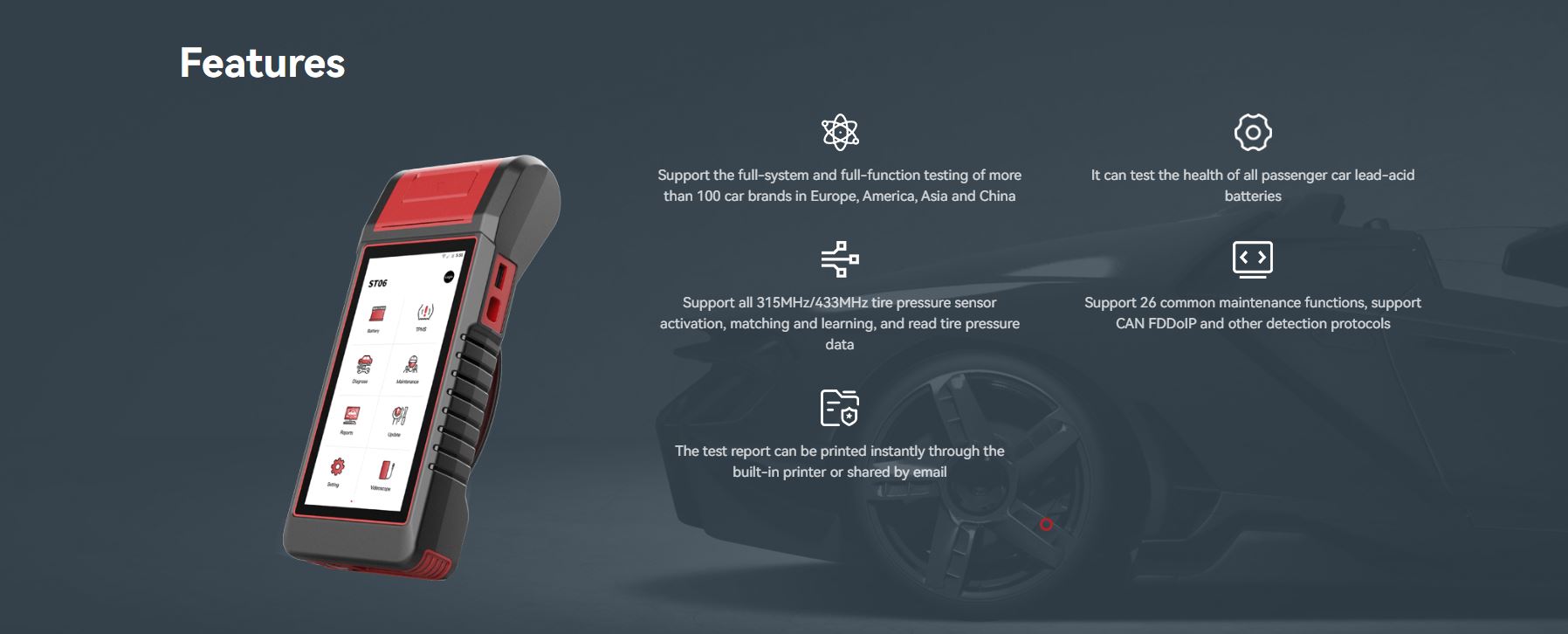 features ismart601 max features ismart601 max